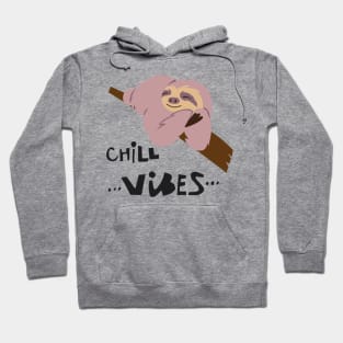 Lazy sloth chill vibes Hoodie